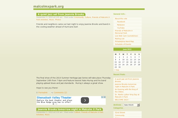 Almost Spring theme site design template sample