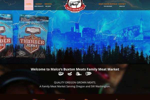 Verona theme site design template sample
