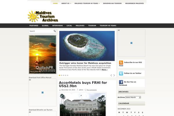 Dimes theme site design template sample