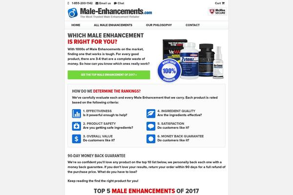 male-enhancements.com site used Store-2