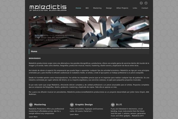 Goodspace theme site design template sample