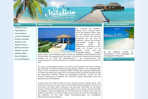 Travelblog theme site design template sample