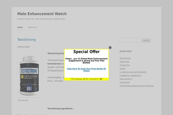 Site using Author Product Review plugin