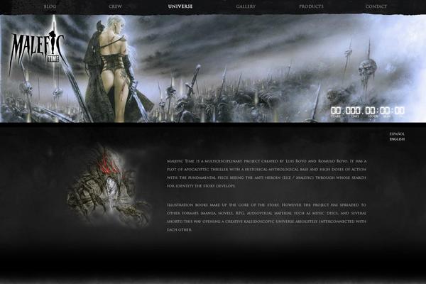 Site using qTranslate plugin