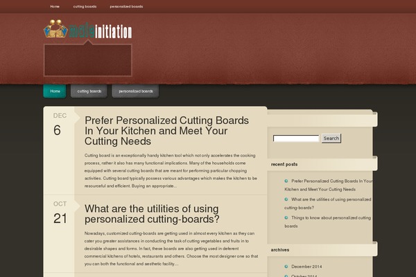 Cherrytruffle theme site design template sample
