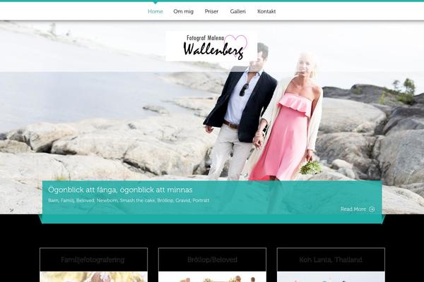 ButterBelly theme site design template sample