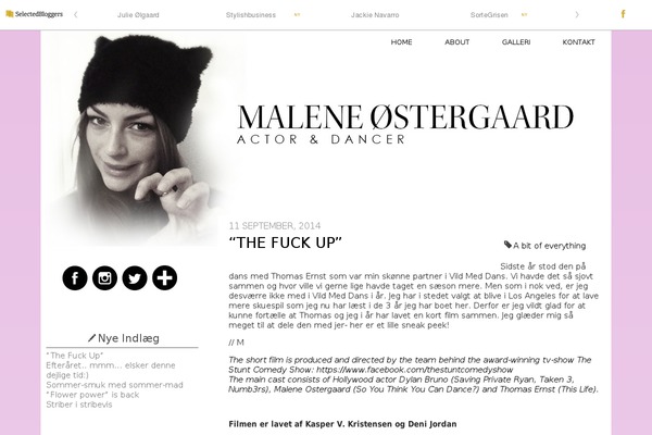 NewBar theme site design template sample