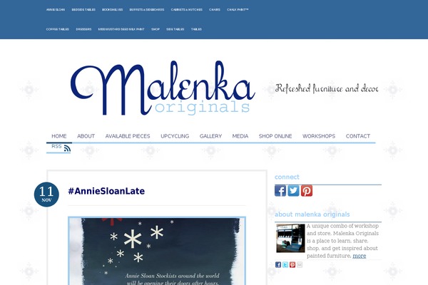 Bueno theme site design template sample