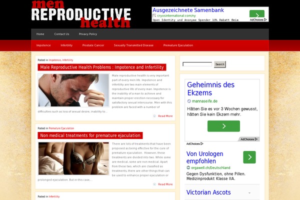 malereproductivehealth.com site used Grungemag2