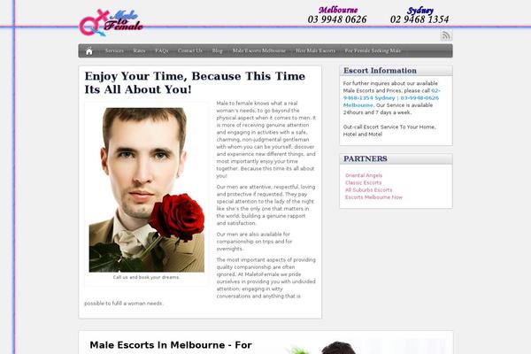 iFeature theme site design template sample