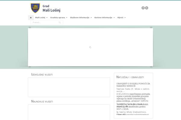 Site using Responsive Scrolling Tables plugin