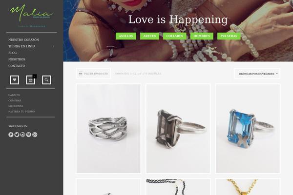 maliajoyeria.com site used Butiko