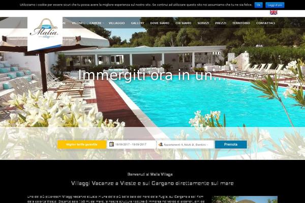 maliavillage.com site used Wp_mykonos5-v1.1.1