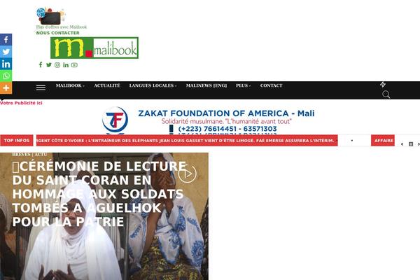 Site using T4B News Ticker plugin
