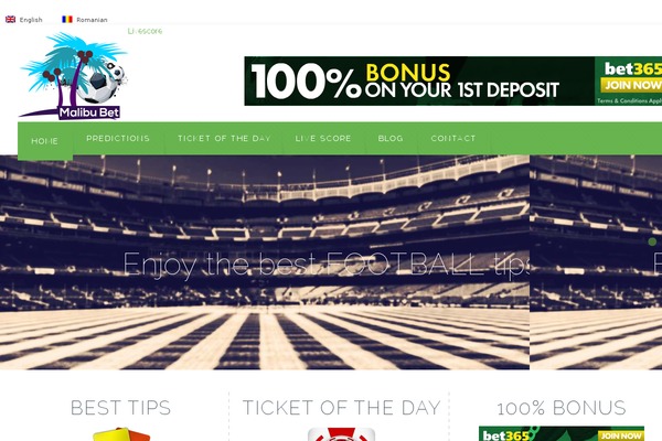 malibubet.com site used Brandon