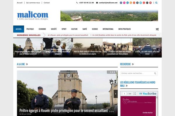 World Wide v1.02 theme site design template sample
