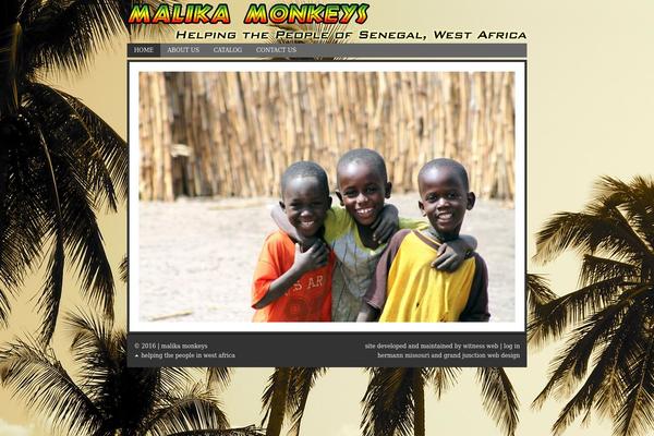 Landscape theme site design template sample