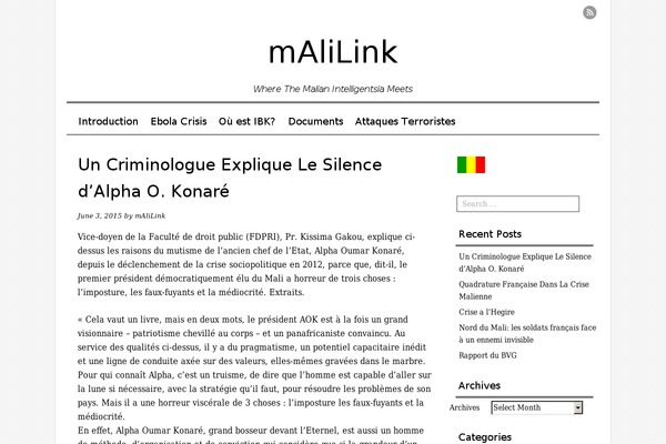 Mon Cahier theme site design template sample