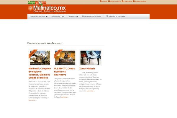 GeoPlaces theme site design template sample