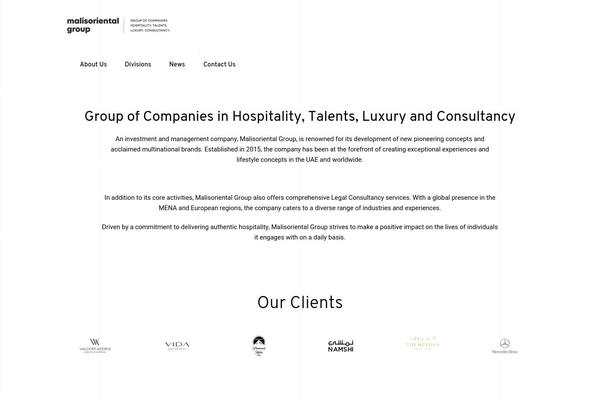 Vara theme site design template sample