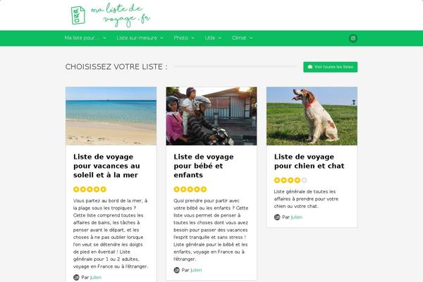 Site using Backpacktraveler-core plugin