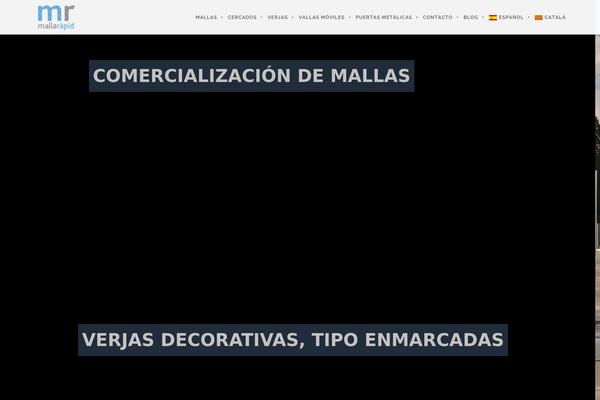 Brooklyn theme site design template sample