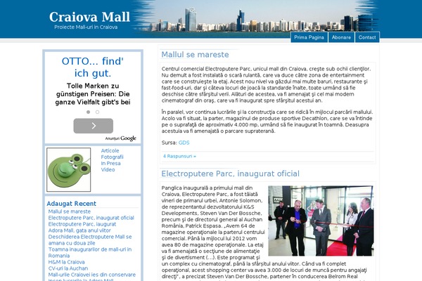 Mall theme site design template sample