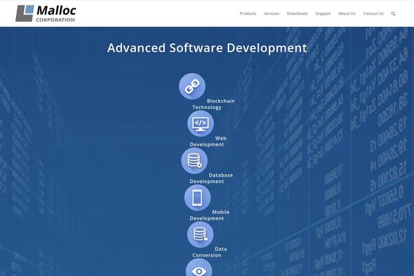 mallocinc.com site used Malloc