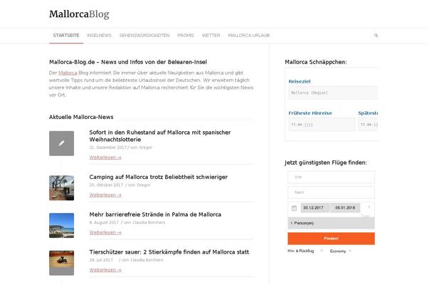 Customify theme site design template sample