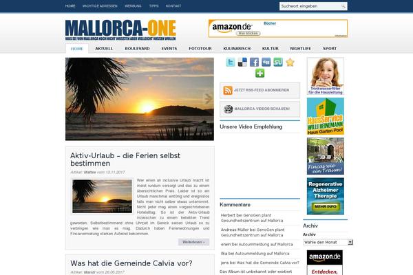 Elegant News theme site design template sample