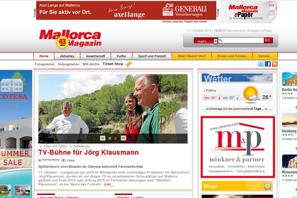 magazin theme websites examples