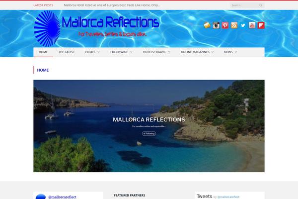 Total theme site design template sample