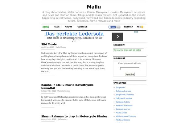 Cutline-1-1.4-2columnright theme site design template sample