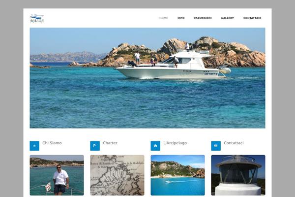 Corsa theme site design template sample