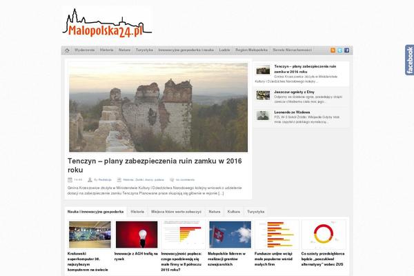 Newspaperss theme site design template sample