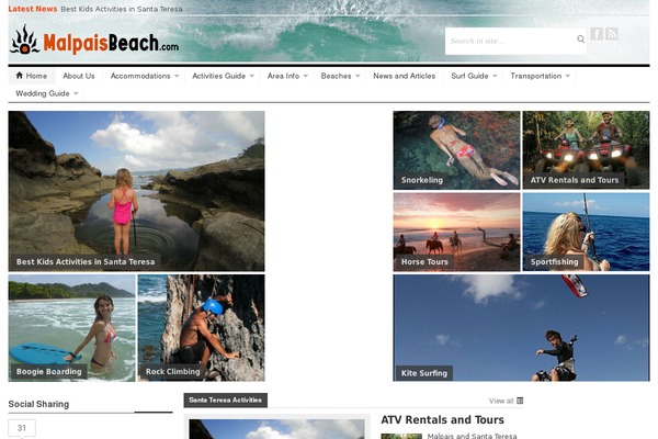 Patterns theme site design template sample