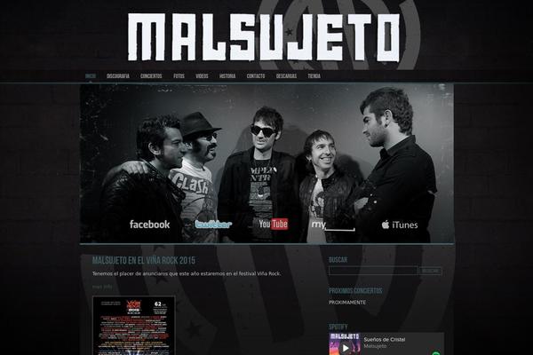 Site using GigPress plugin