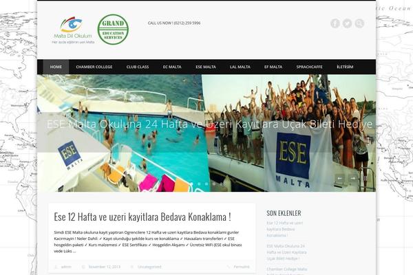 Pinboard theme site design template sample