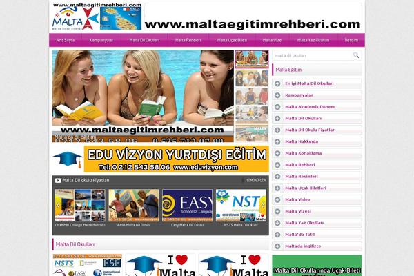 Yaren V2 theme site design template sample