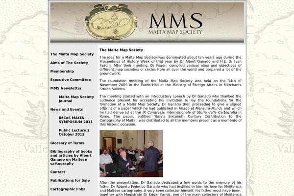 Mms theme site design template sample