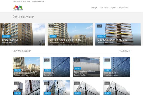Zoner theme site design template sample