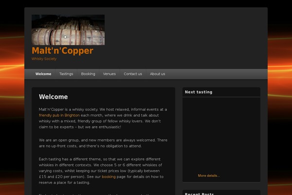 Catch Box theme site design template sample