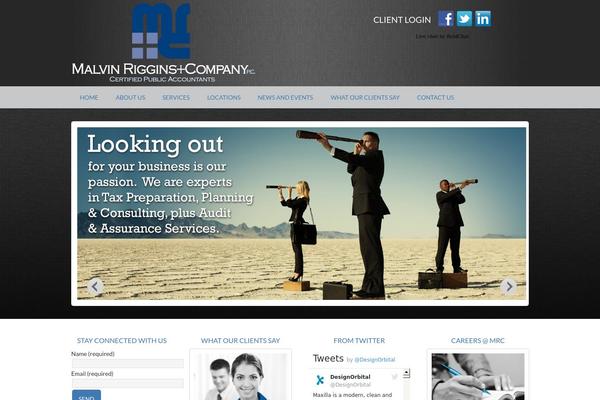 Site using Genesis Responsive Slider plugin