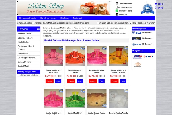 Wptoko theme site design template sample