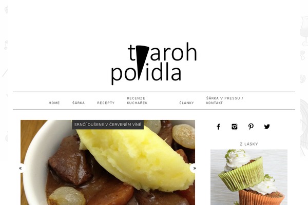 Foodie theme site design template sample