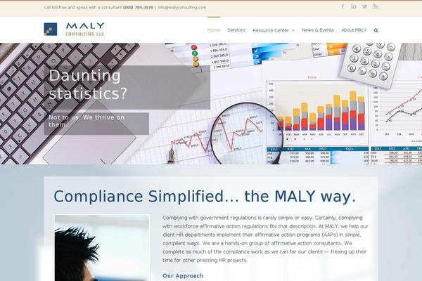 Avada theme site design template sample