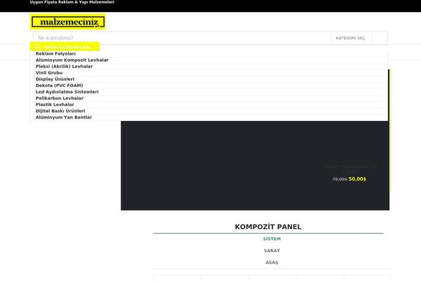 WoodMart theme site design template sample