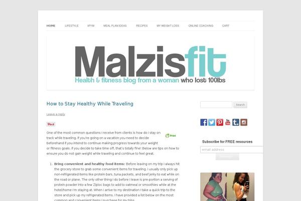 Zerif Lite theme site design template sample