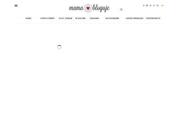 The Voux theme site design template sample