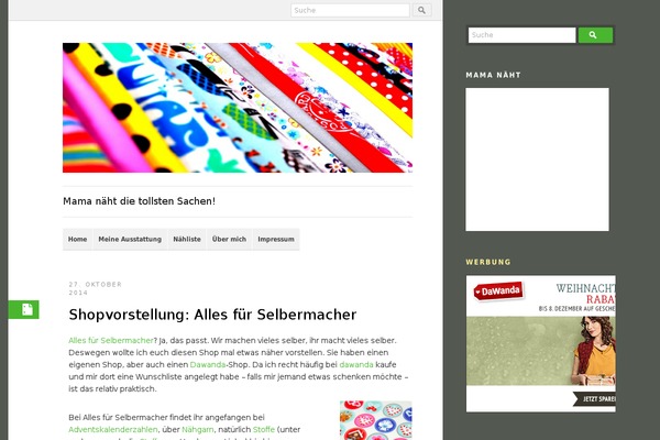 mama-naeht.de site used Piha